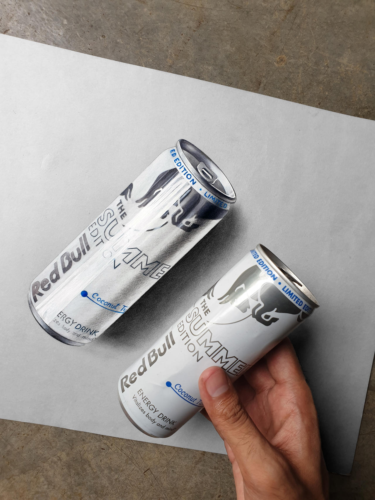 Redbull Summer Edition Can Drawing Vs The Real Can By Anubhavg On Deviantart Redbull Summer Edition Can Drawing Vs The Real Can By Anubhavg On Deviantart