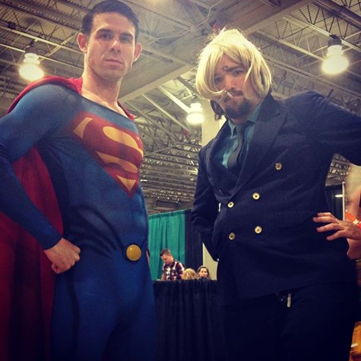 Sanji and Superman at magic City comic con 2015