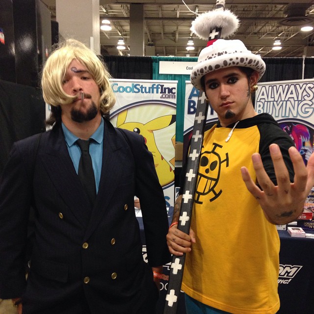 Sanji and Law at magic City comic con 2015