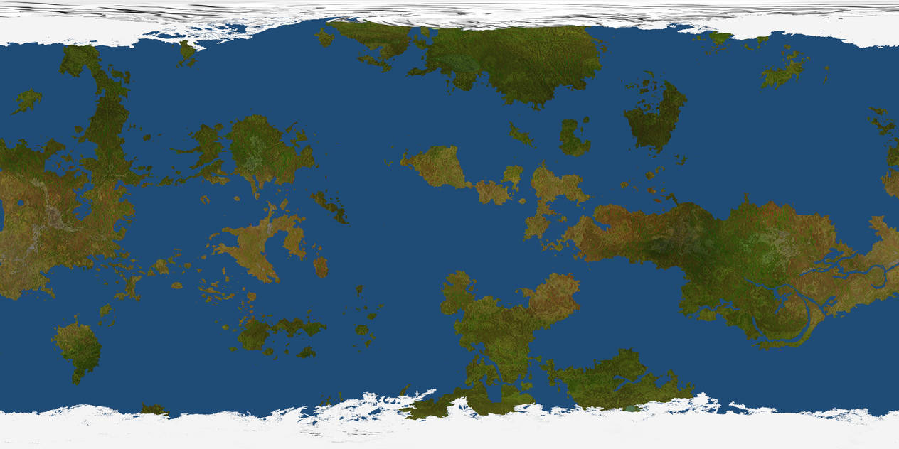 Terraformed Venus Map by morbiusgreen on DeviantArt