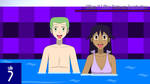 Cilan and Iris: Photo at Swimming Pool by IlleCapello