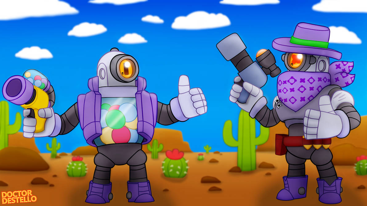 Brawl Stars: Rico and Ricochet! by DoctorDestello on DeviantArt