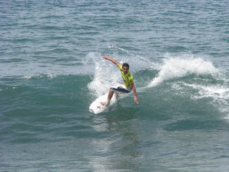 SUrfing at Hermosa III