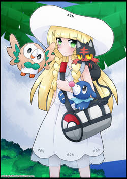 Lillie/ Pokemon sun and moon