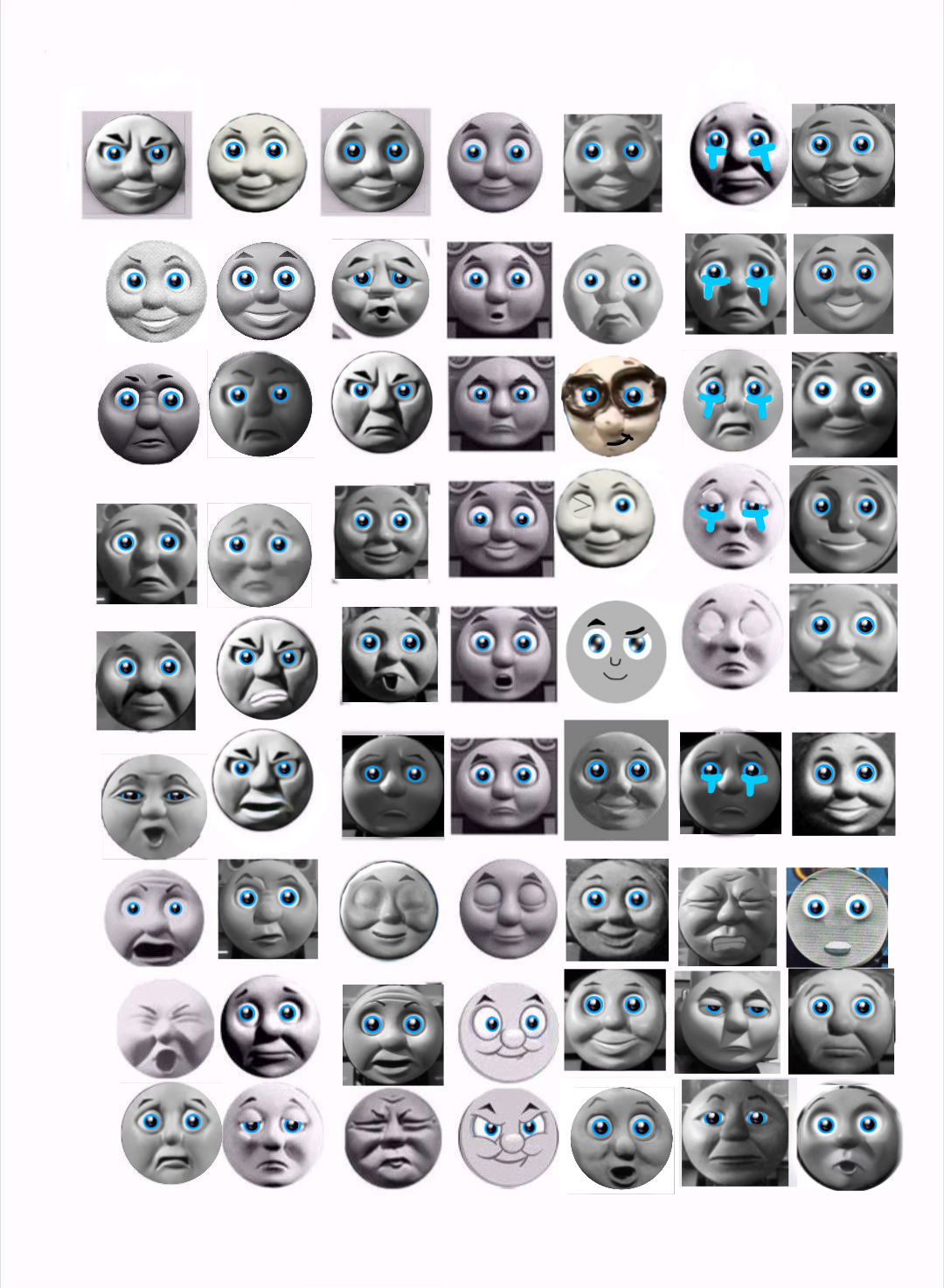 Tomy Trackmaster Thomas Face Pack By DD95Pro On DeviantArt