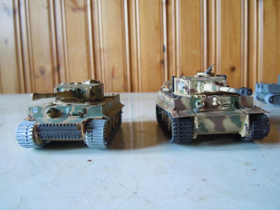 Airfix tiger vs diecast