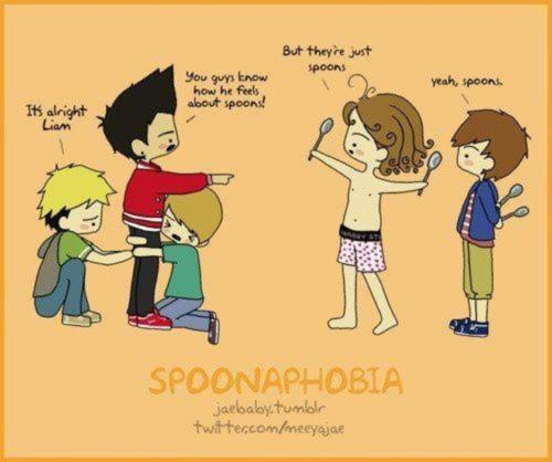 Liam's spoonaphobia