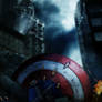 Avengers: Age of Ultron Movie Poster -Capt America