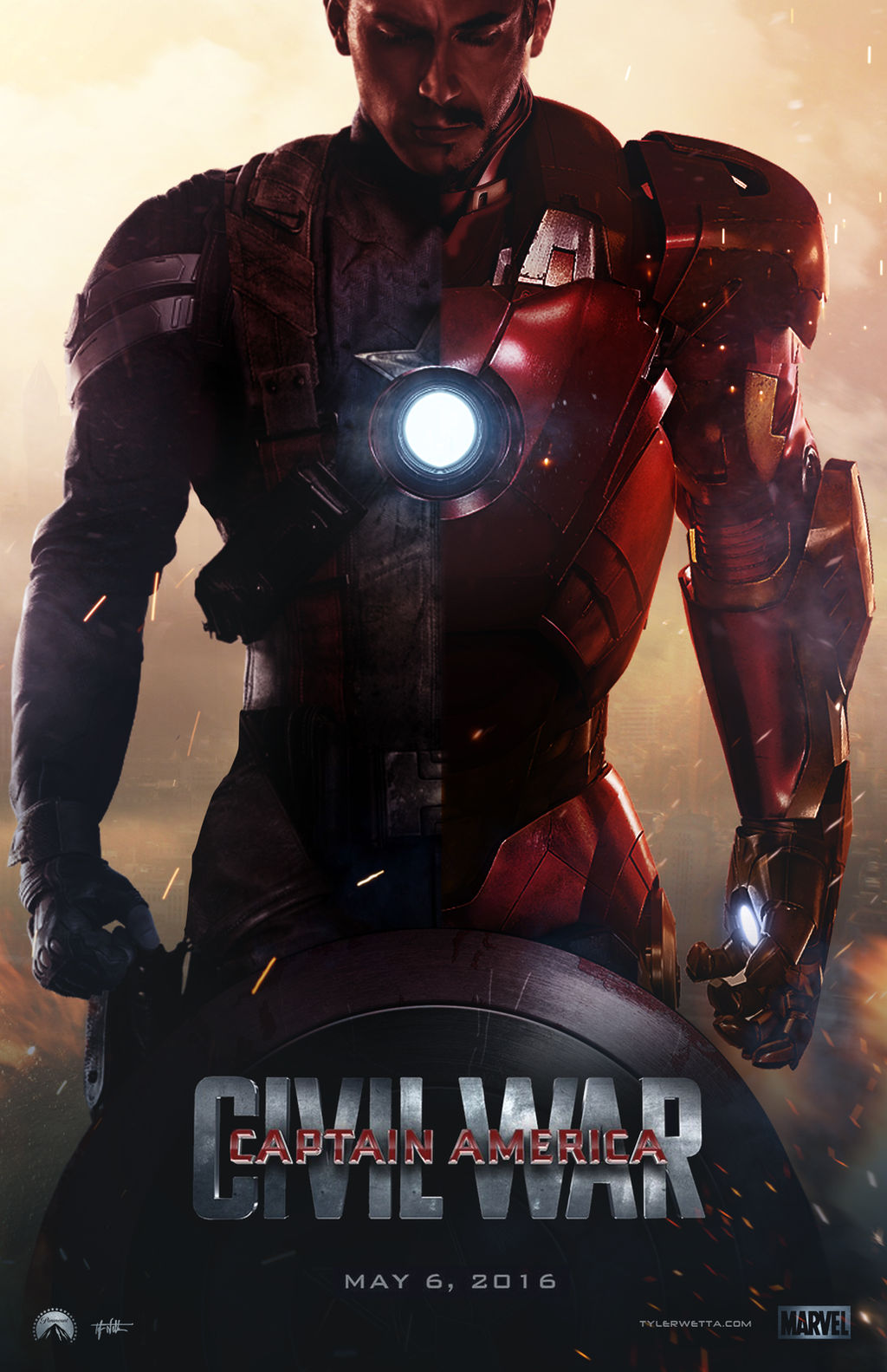 Captain America: Civil War Movie Poster