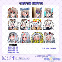 Emotes Commission by unickusss