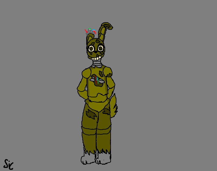 Springtrap Fanart by SICMaggotz on DeviantArt