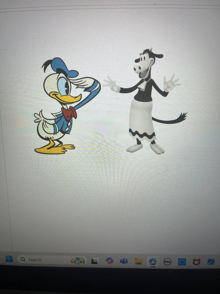 Donald Cow Donald Duck and Clarabelle Cow = Close Friends by tebopaul10 on DeviantArt