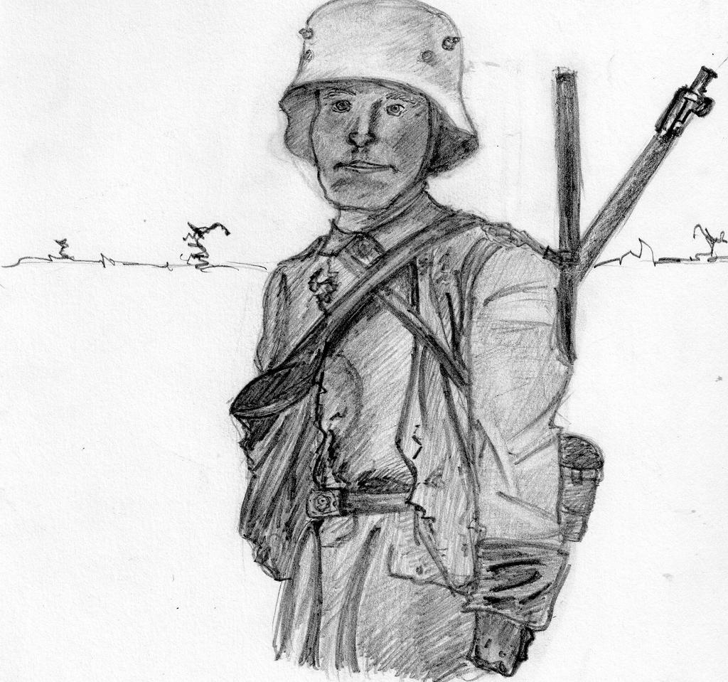 Ww1 Deviantart German Soldier WW1 by EasysArts on DeviantArt