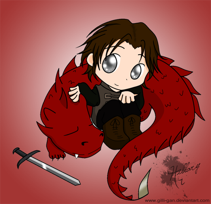 Murtagh and Thorn - chibi