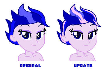TFP Equestria Girls Arcee's New Hair Update!