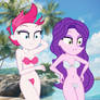 Do Royal Sisters Wear Seashell Bikinis?