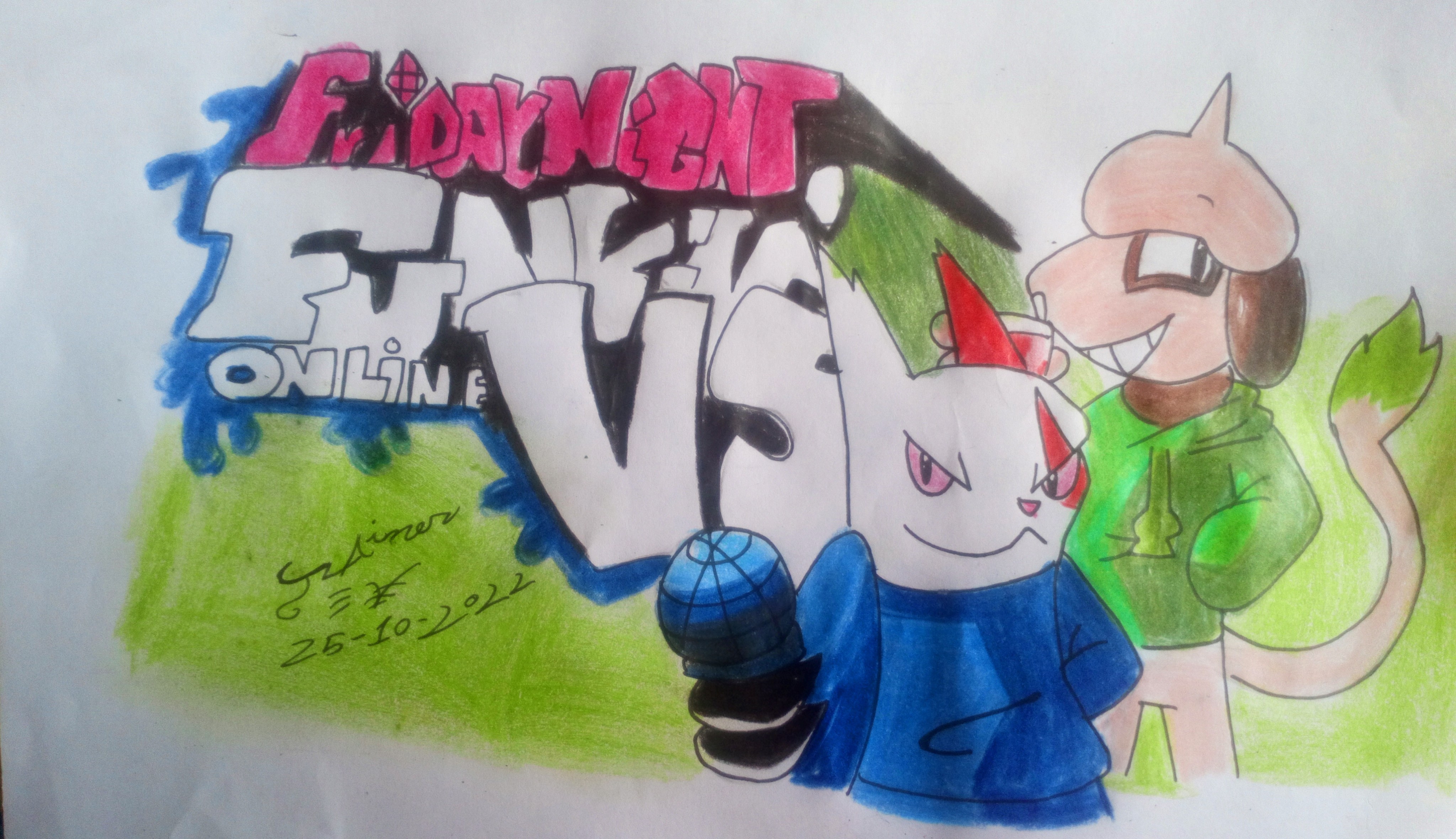 Fnf online vs edd (Smeargle) y uberkids (zangoose) by Jainer1 on DeviantArt