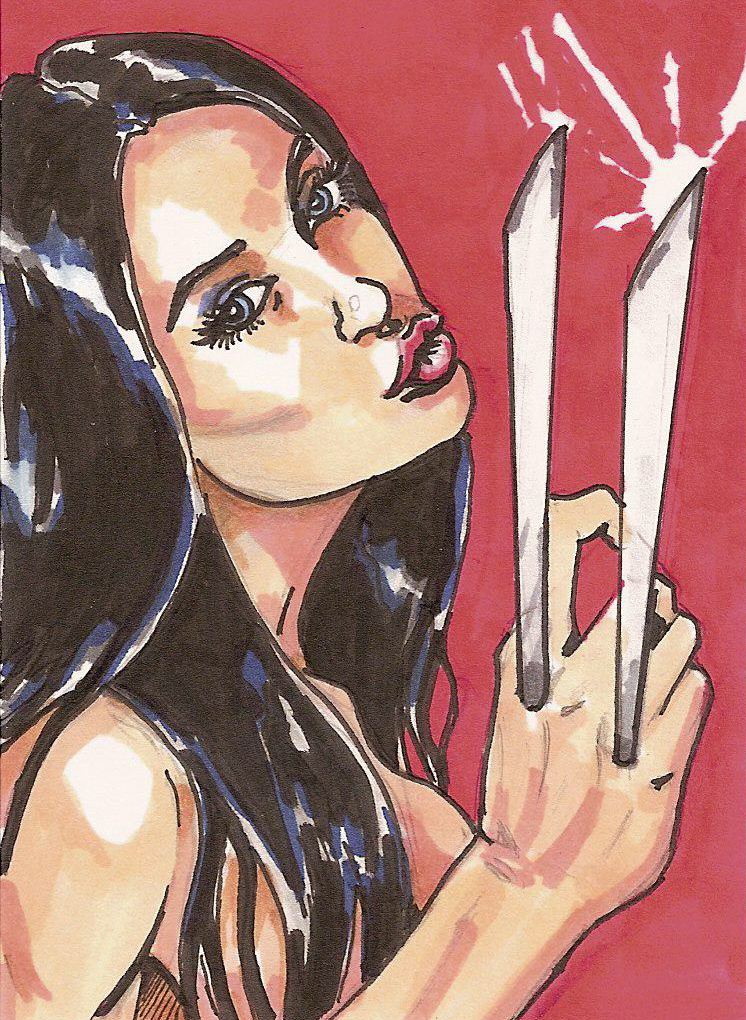 X-23 sketch card