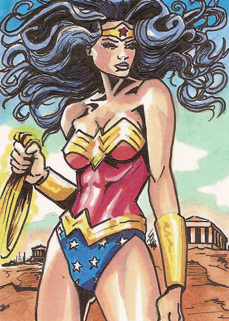 Wonder Woman Sketch Card