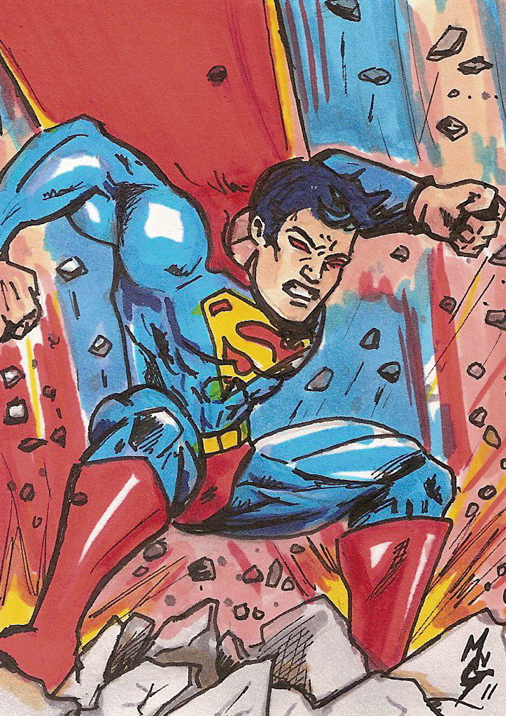 Superman Issmashed SuperMan cause property damage by mattgoodall on DeviantArt