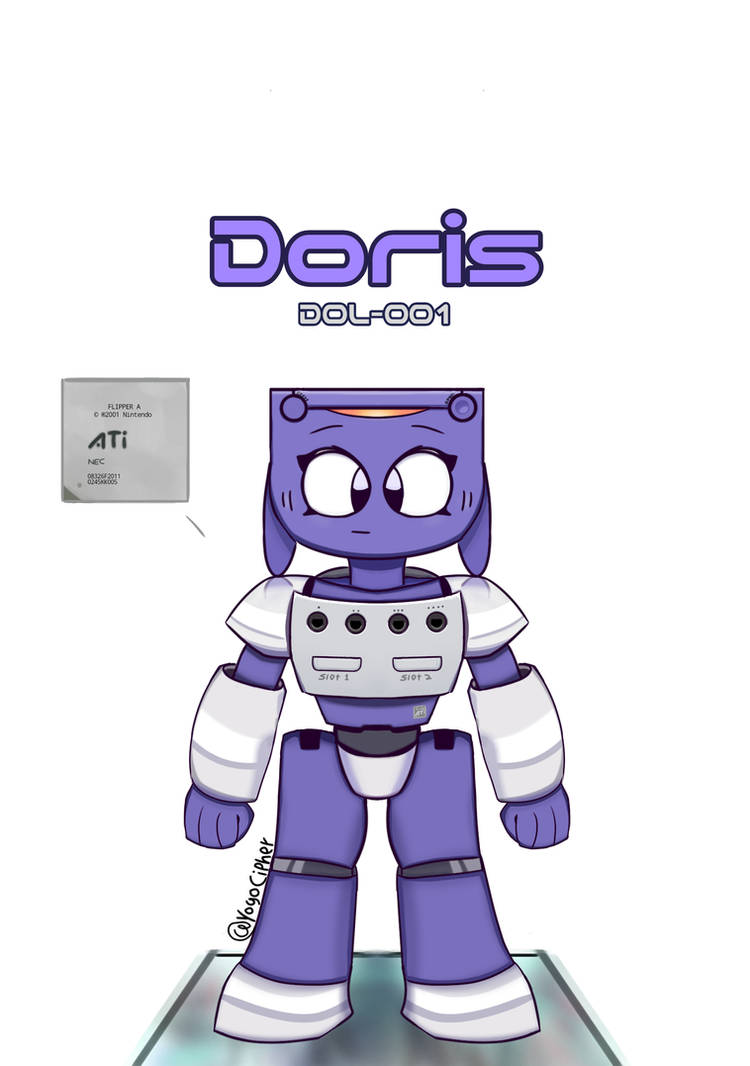 Doris Hat Bot Doris (Version 2) by YogoCipher on DeviantArt