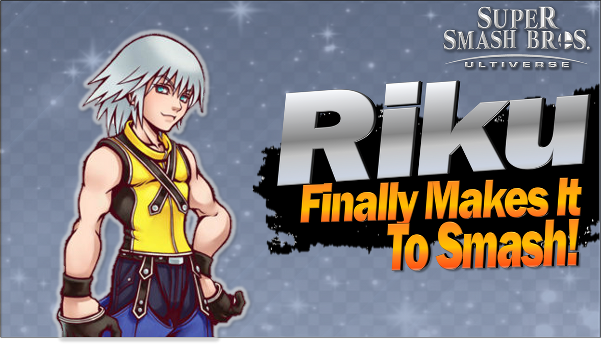 Riku Finally Makes it To Smash! by Carsyn125 on DeviantArt