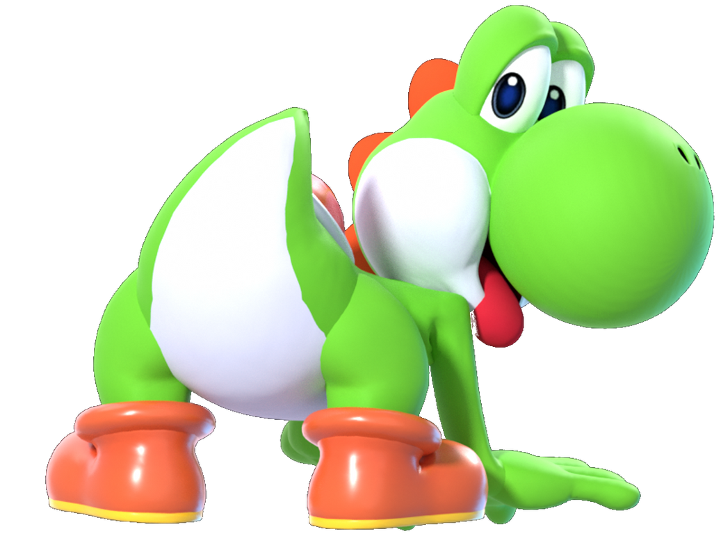 Yoshi Teasing the Viewers by Carsyn125 on DeviantArt
