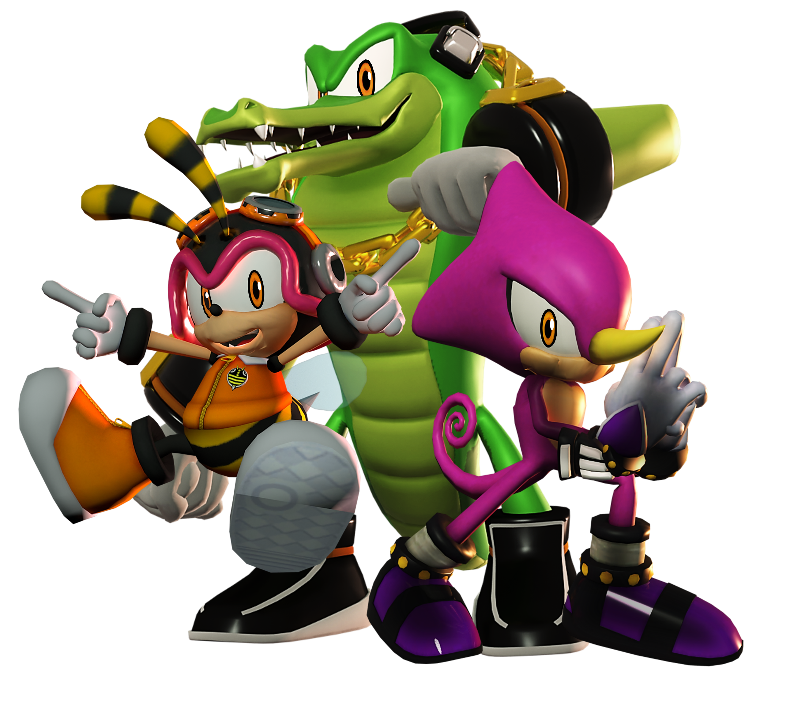 Team Chaotix (Sonic Ultima Universe) by Nexol13 -- Fur Affinity