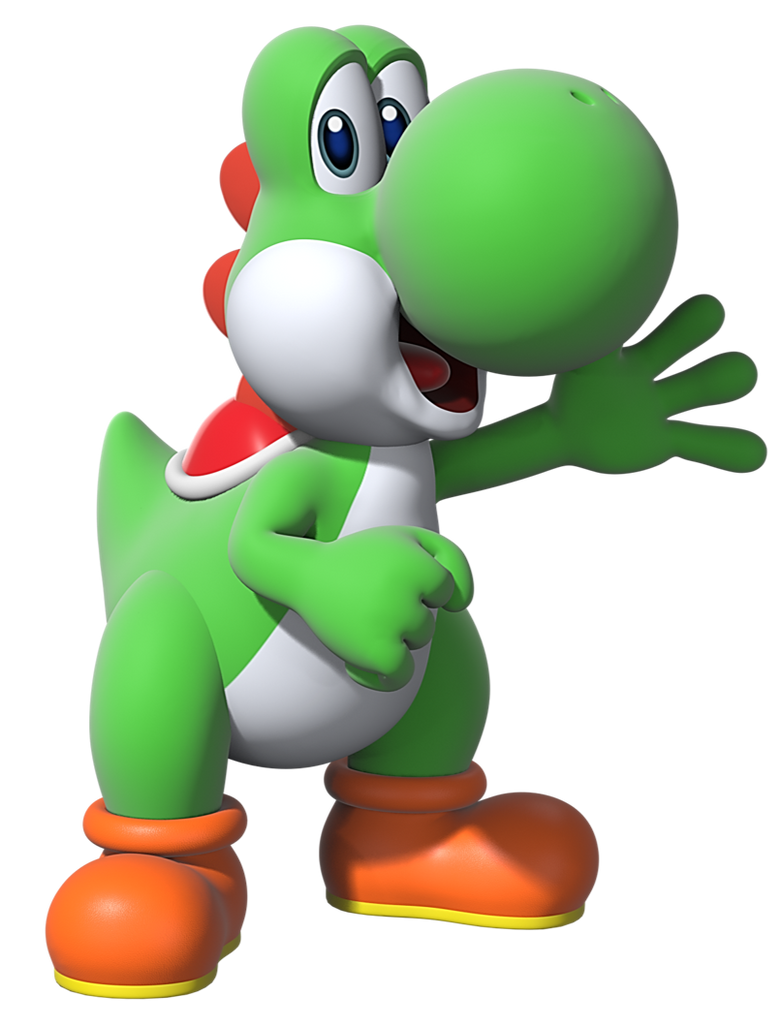 Yoshi R Front View A new ACCURATE Yoshi Render by Carsyn125 on DeviantArt