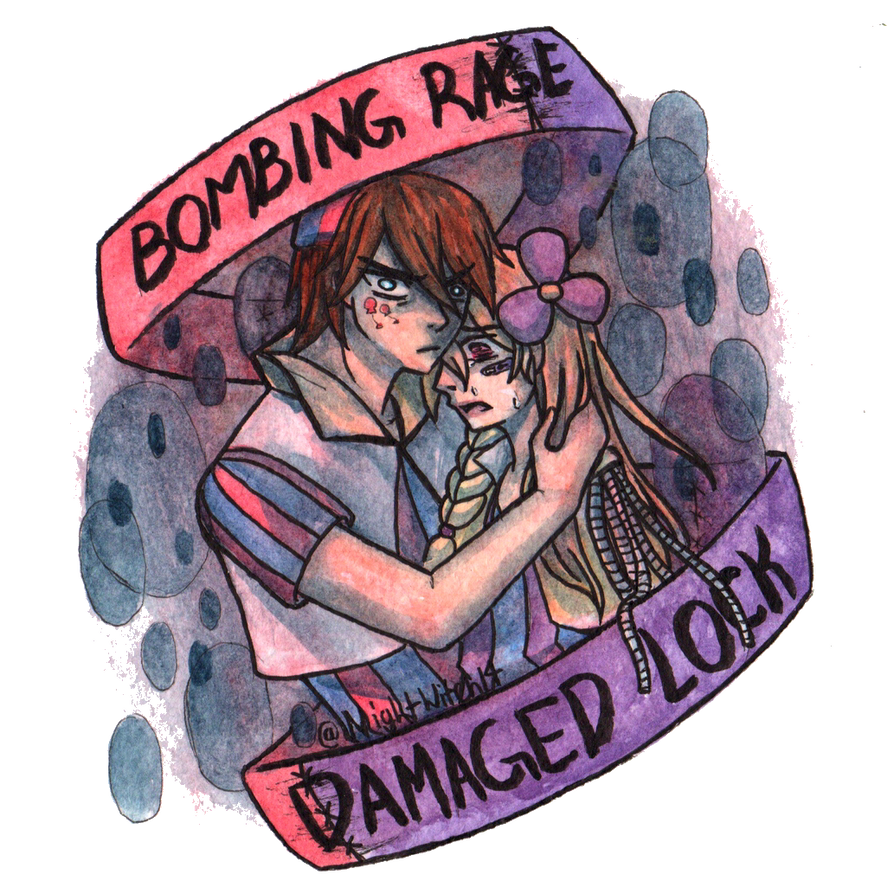 Sketchbook Sticker - Bombing Rage, Damaged Lock by NightWitch14 on ...