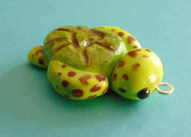 Clay Sea Turtle Charm