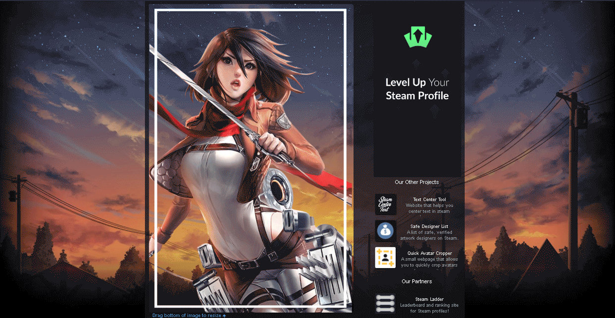 Mikasa Steam Profile Background by bnymnsntrk on DeviantArt