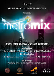 Poster Design - MetroMix
