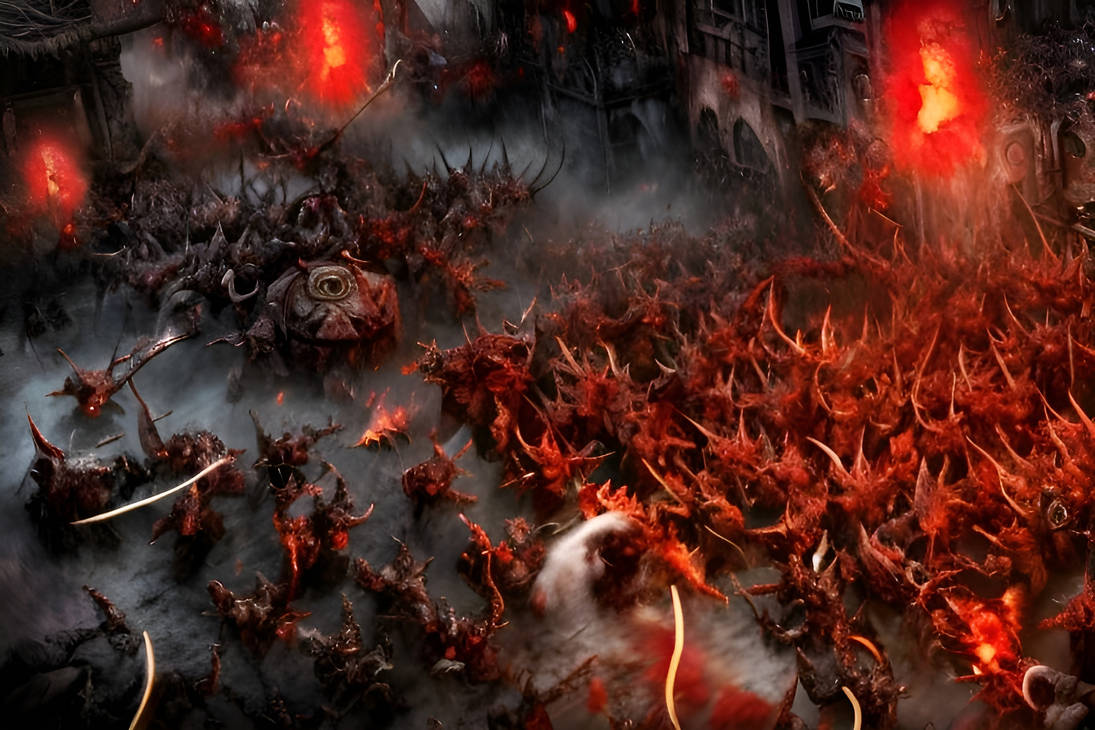Horde of Chaos by vandemoniumx on DeviantArt