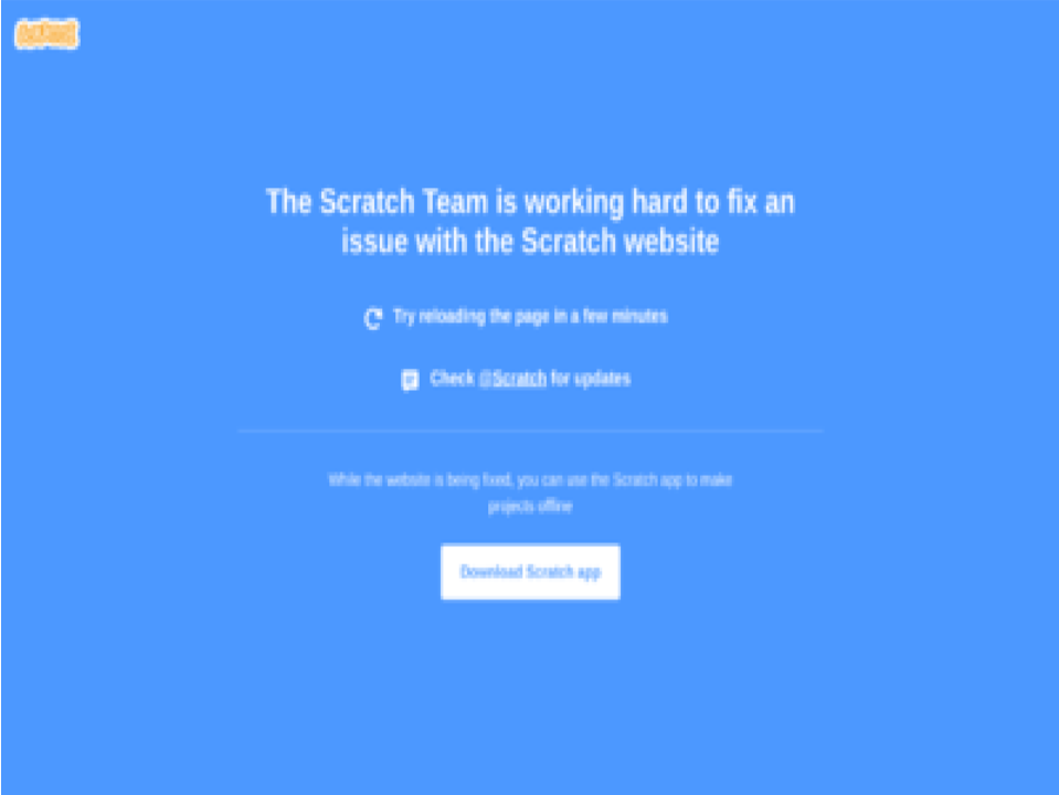 Stratch Issue The Scratch Team is working hard to fix an issue by AarexTiaokhiao on ...