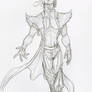Arromis, penciled drawing