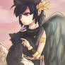 Dark Pit and the cat