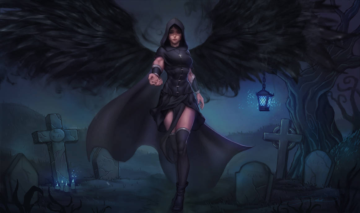 Azrael, the Angel of Death by Larian718 on DeviantArt Azrael, the Angel of Death by Larian718 on DeviantArt