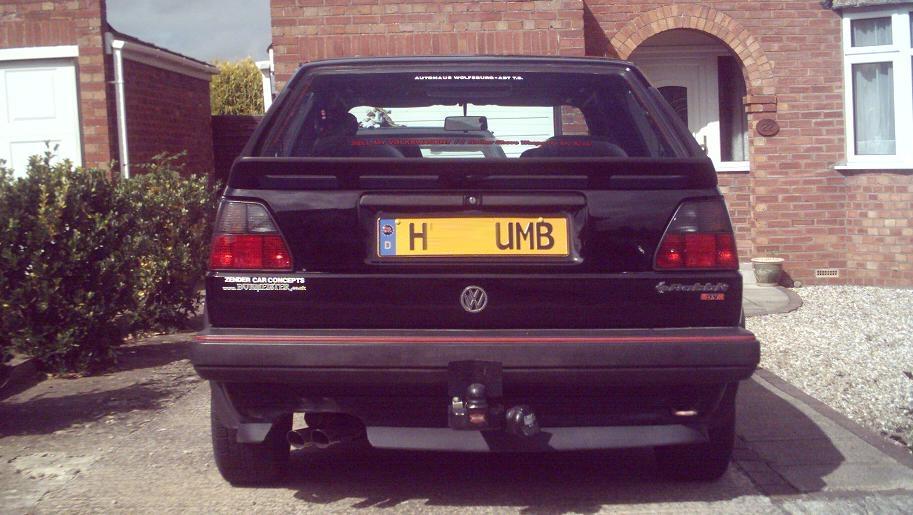 VW Rabbit's Arse