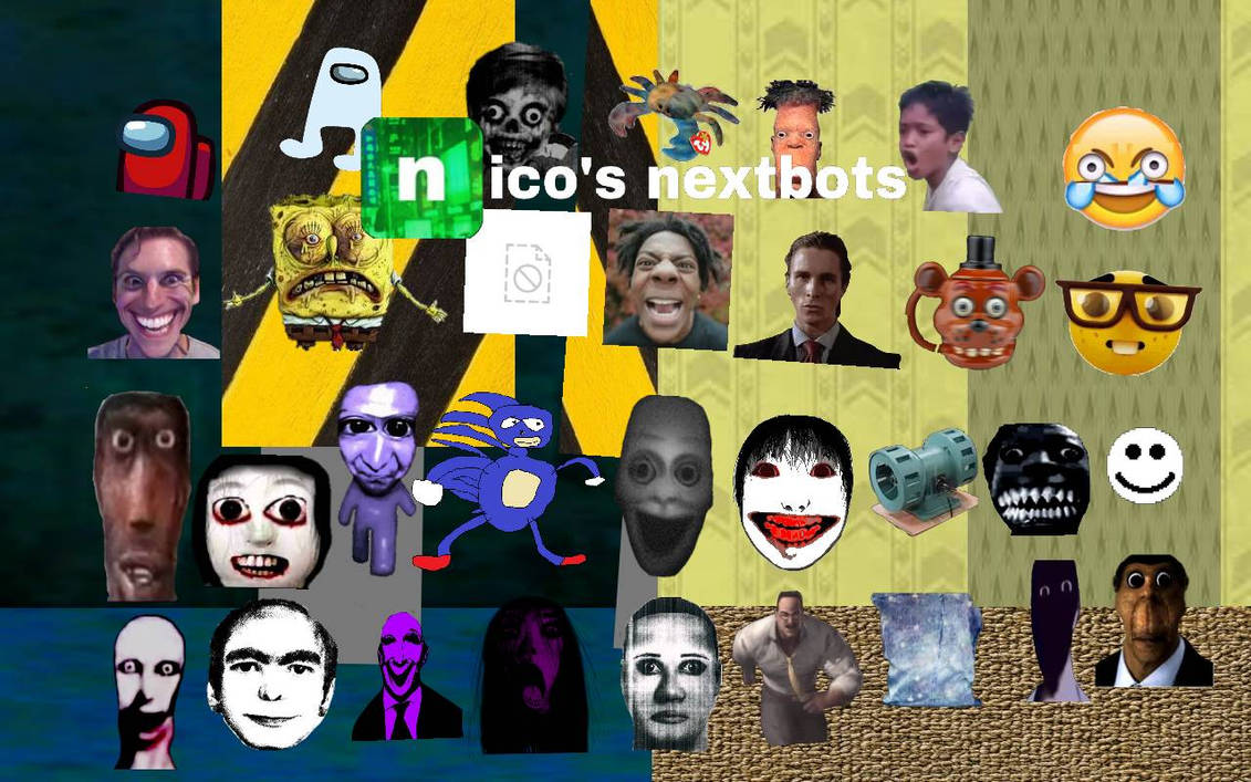 Fan art] The Nico's Nextbots by anomalythecat on DeviantArt