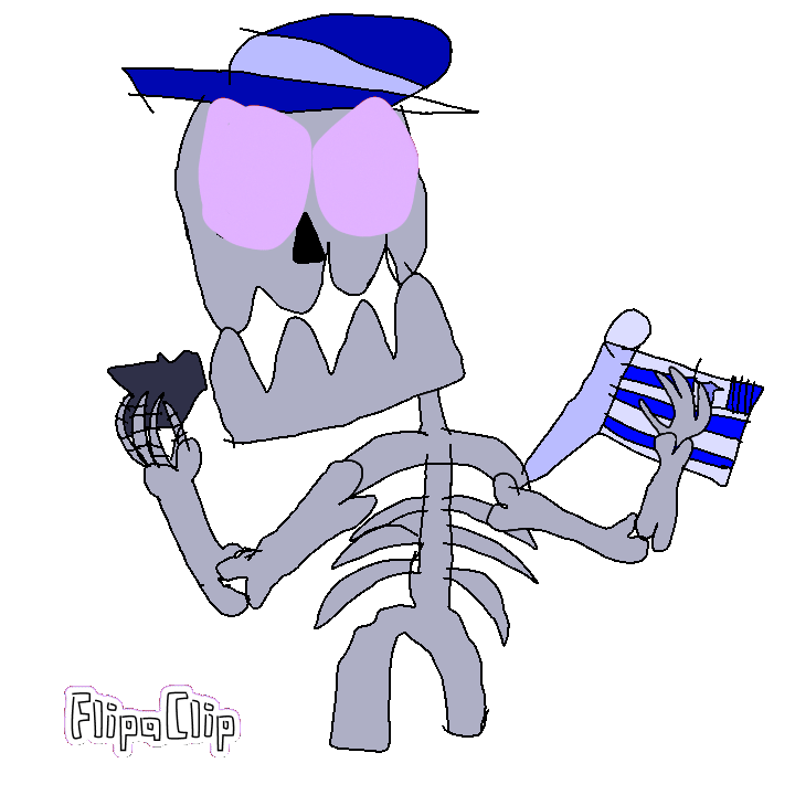 Waterfall attack angry skeleton by deaquinosiqueira on DeviantArt