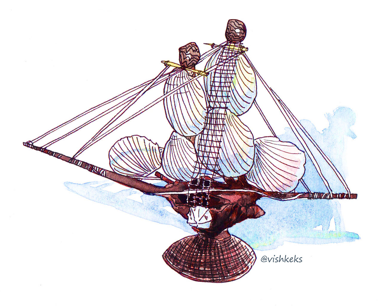 Shell ship by VishKeks on DeviantArt