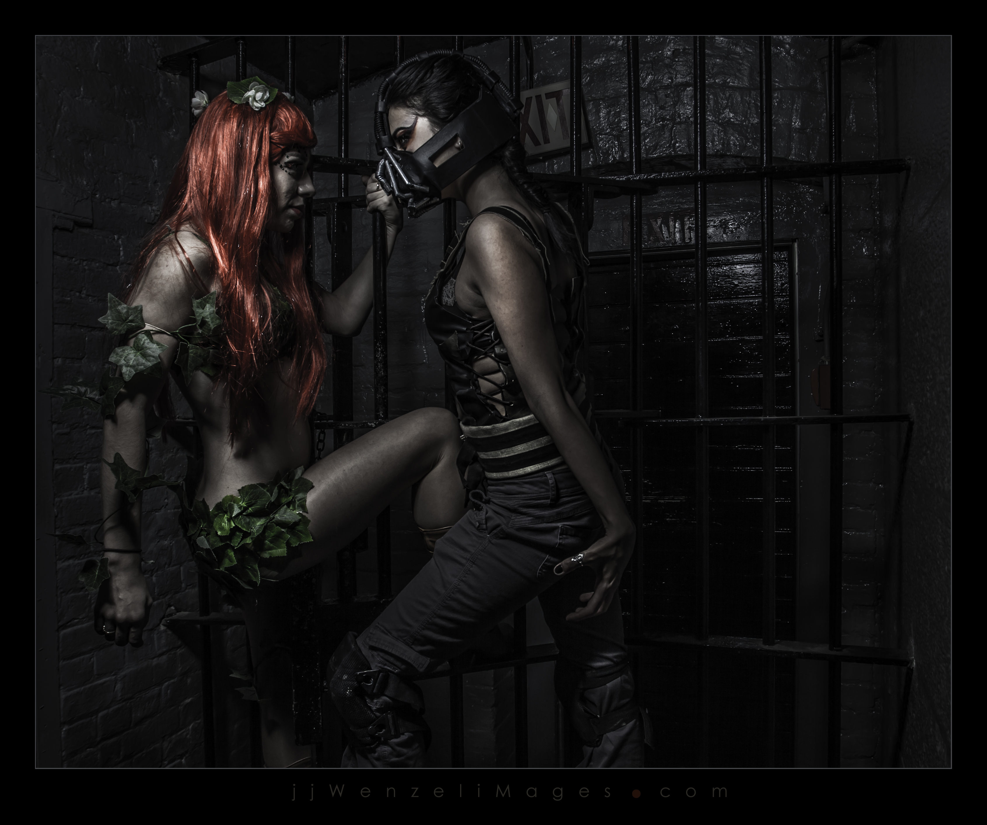 Bane and Poison Ivy Duo