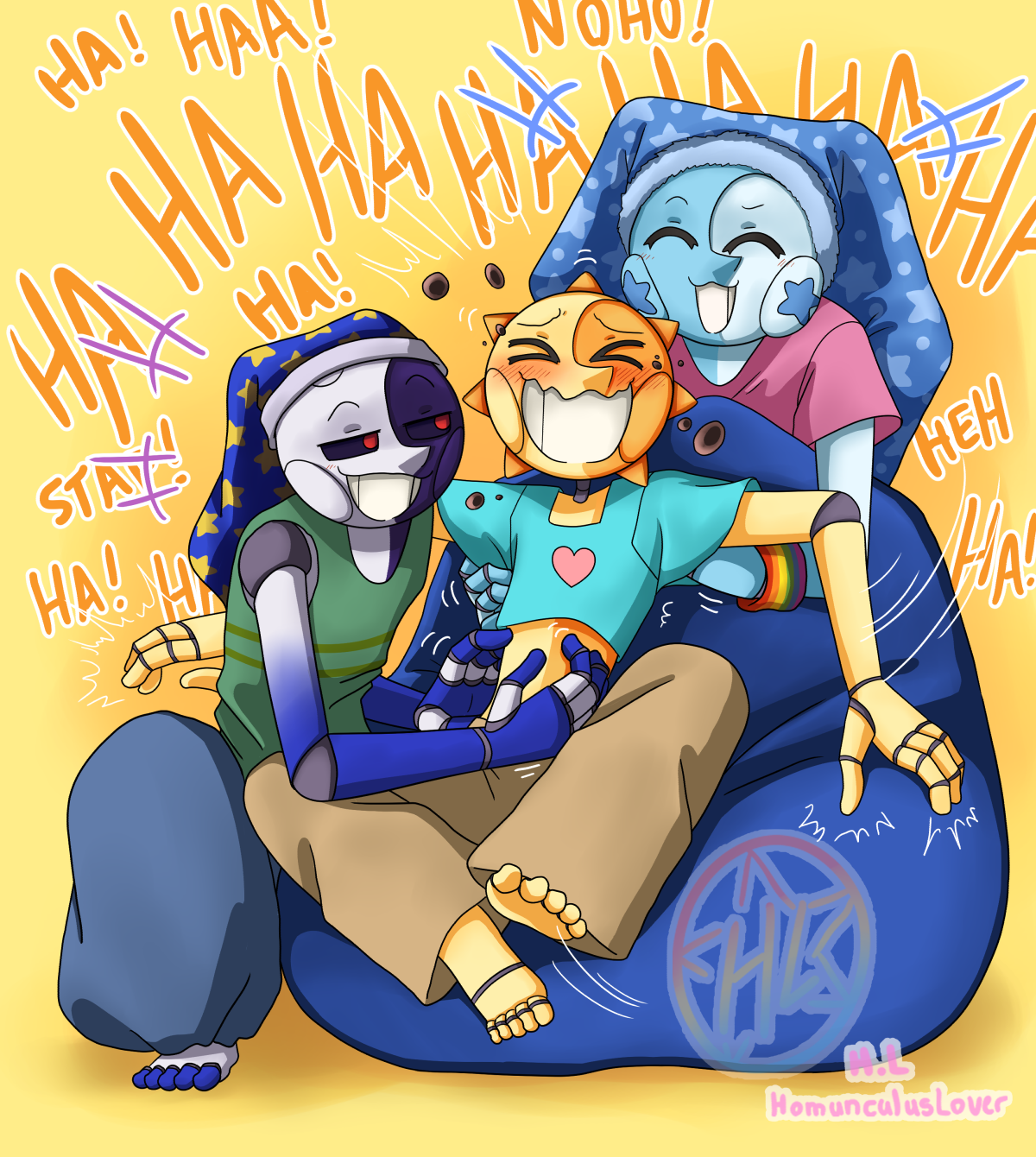 Sun - Tickled In The Middle by HomunculusLover on DeviantArt