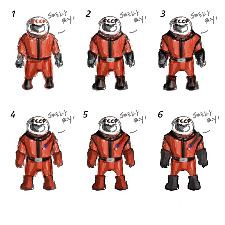 The Cosmonaut Sketches