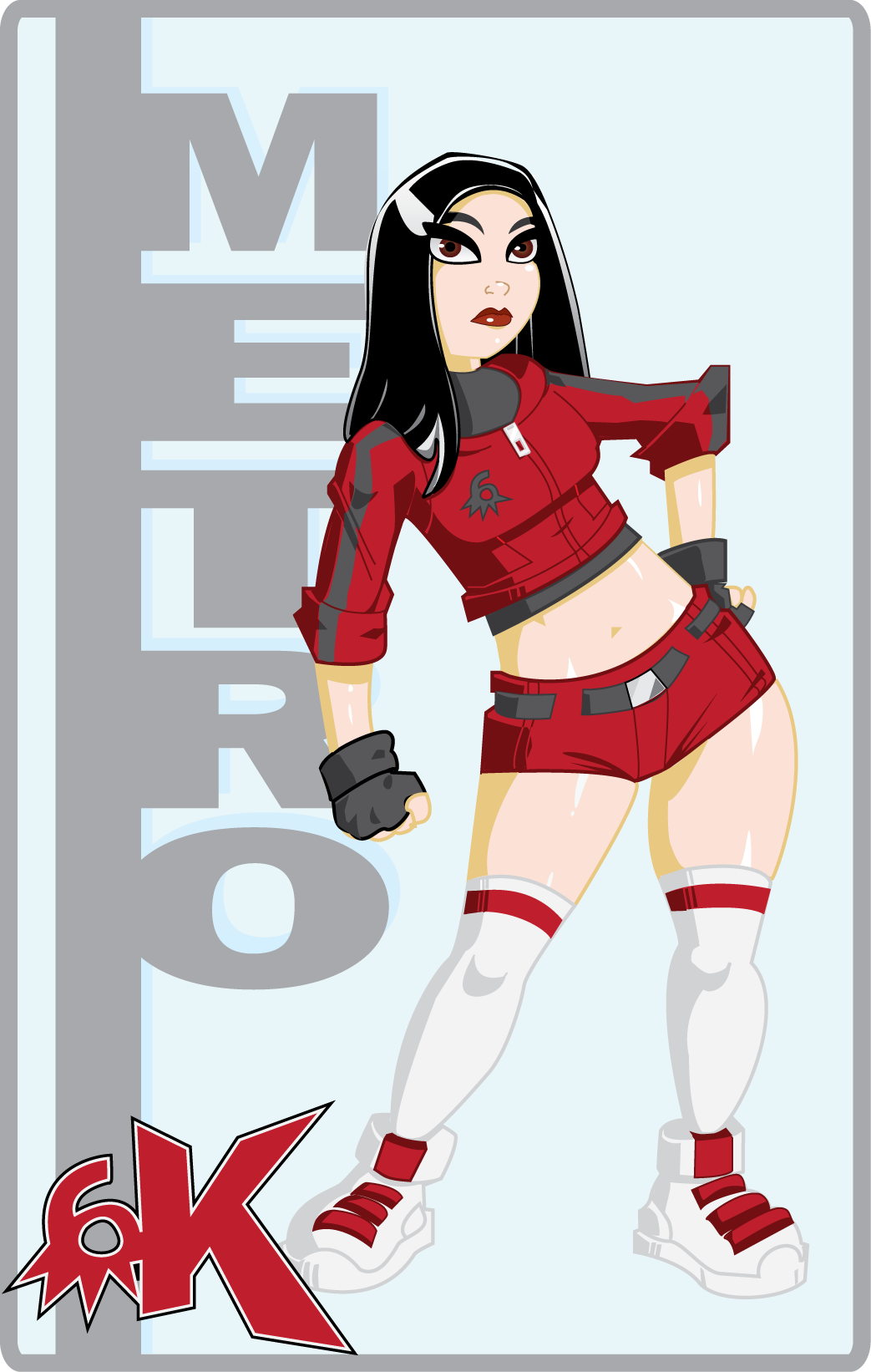 METRO Character Card - K