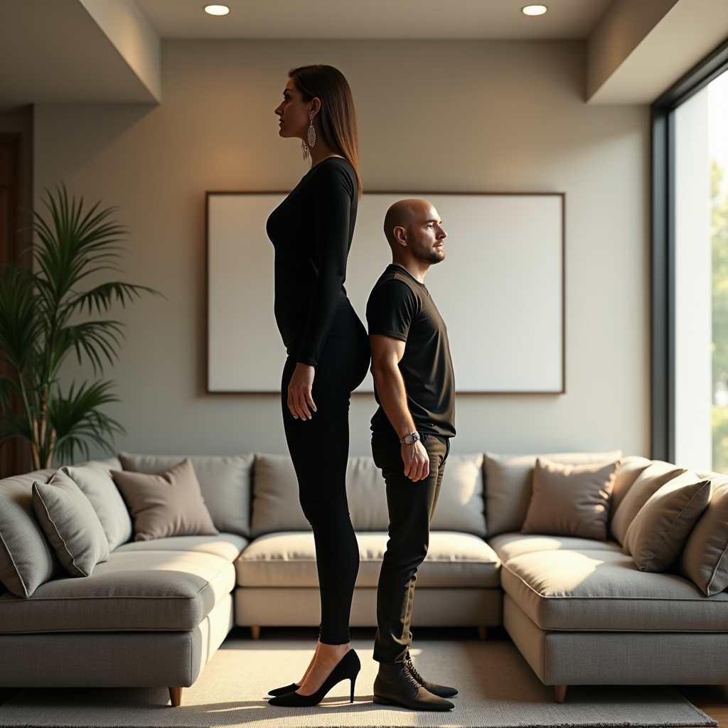 Height Matching Living room height comparison by linkedintoyou2 on DeviantArt