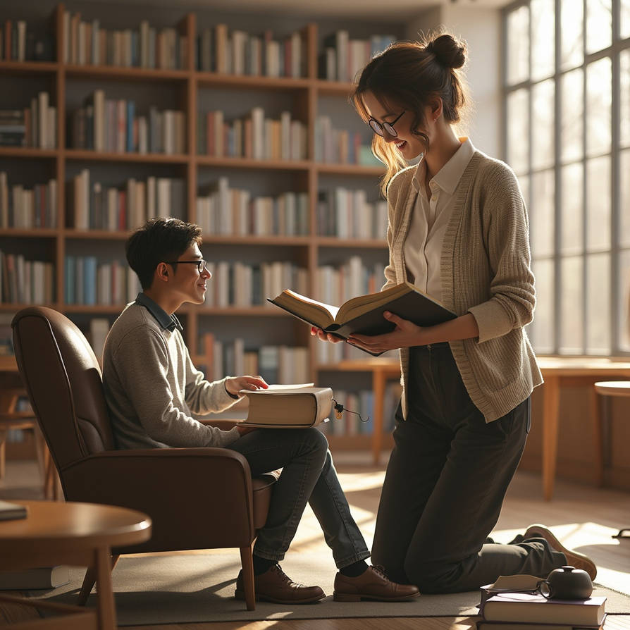 Library Assistant by linkedintoyou2 on DeviantArt
