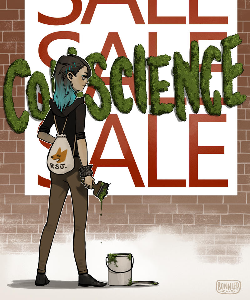 Conscience over Consumption by l3onnie on DeviantArt