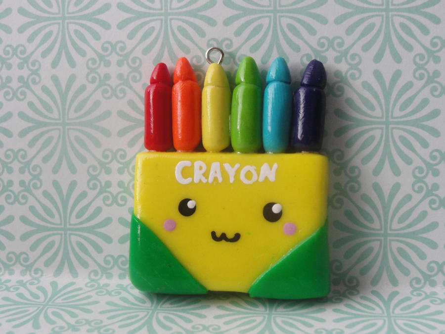 Kawaii Clay Crayon Box